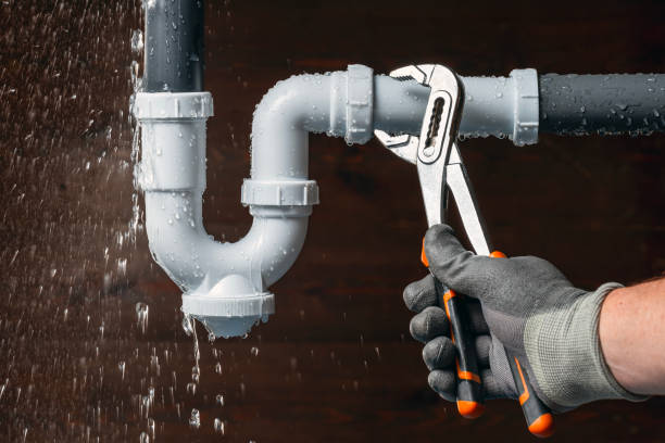 Professional Emergency Plumber technician working in Rossville, IL